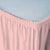 Classic Pink Plastic Table Skirt 29in x 14ft