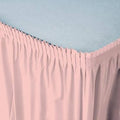 Classic Pink Plastic Table Skirt 29in x 14ft
