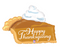 29" Happy Thanksgiving Pumpkin Pie Balloon