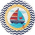 Ahoy Matey Nautical 9" Plates 8ct