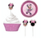 Minnie Mouse Forever Cupcake Cases and Picks Combo Pack