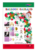 Merry Christmas Balloon Garland kit