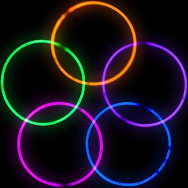 Glow Necklaces - Assorted Colors 22" 10ct
