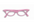 Adult 50s Rhinestone Glasses-Pink