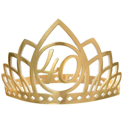 Golden Age 40th Birthday Crown