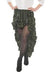 Steam Punk Skirt Green Large - Adult