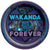 Black Panther Wakanda Forever 9" Round Plates 8ct