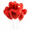 Valentine's Day Mylar Special (1 Dozen Hearts)