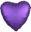 18" HX Luxe Purple Royal - Heart