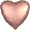 19" HX Luxe Rose Copper - Heart
