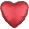 19" Luxe Sangria - Heart