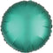 18" Luxe Satin Jade Round Balloon