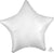 19" Satin Luxe White Star balloon