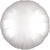 18" Luxe White Satin Round Balloon