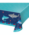 SHARK PARTY PAPER TABLE COVER 1CT