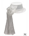 Ghostly Rose Costume Top Hat