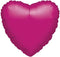 18" Fuchsia Heart Shape Balloon #82