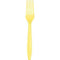 Mimosa Yellow Forks 24ct.