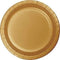 Glittering Gold 7" Paper Plates 24ct.