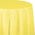 Mimosa Yellow Plastic Octy-Round Table cover 82"