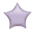 19" Pastel Lilac Star Balloon #291