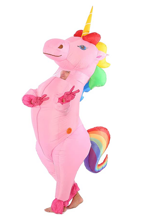 Unicorn Inflatable OSFA Adult Costume