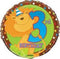 18" Third Bday Jungle Party Balloon #227