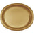 Glittering Gold Paper Oval Platter 8ct.