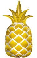 44" Golden Pineapple Shape Balloon #310