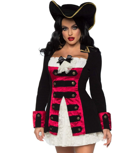 Adult Charming Pirate Captain Costume