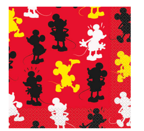 Disney Mickey Mouse Luncheon Napkins 16ct