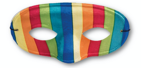 Rainbow Domino Half Mask Festival Carnival Masquerade