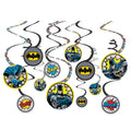 Batman™ Heroes Unite Spiral Decorations 12ct