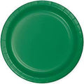 Emerald Green 7" Paper Plates 24ct.