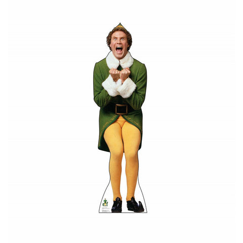 Excited Elf - Will Ferrell Cutout Buddy The Elf