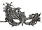 Brocade Lace Mask - Black
