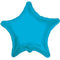 18" Turquoise Blue Star Balloon #56