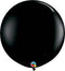 3' Qualatex Onyx Black Latex Balloon 2CT.
