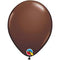 Qualatex Chocolate Brown Latex Balloons 100ct.