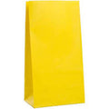 Paper Bags Sun Yellow 12ct.