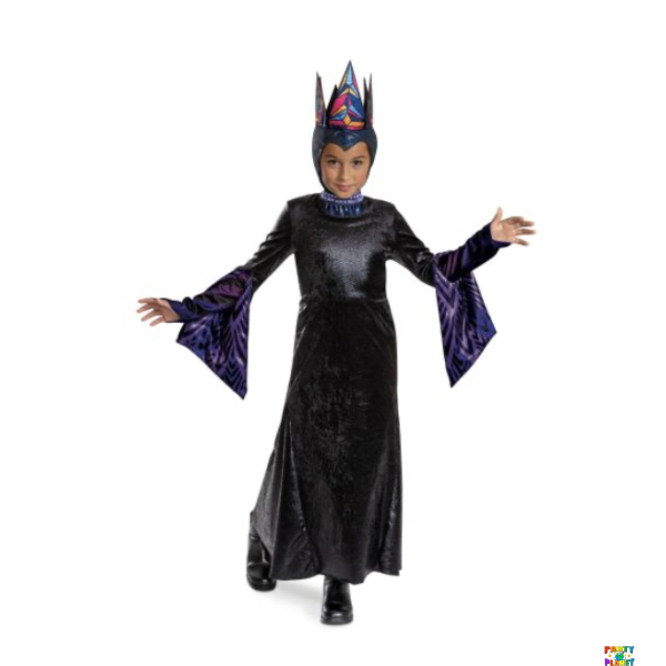 EVIL QUEEN LIVE ACTION DELUXE CHILD COSTUME L 10  TO 12