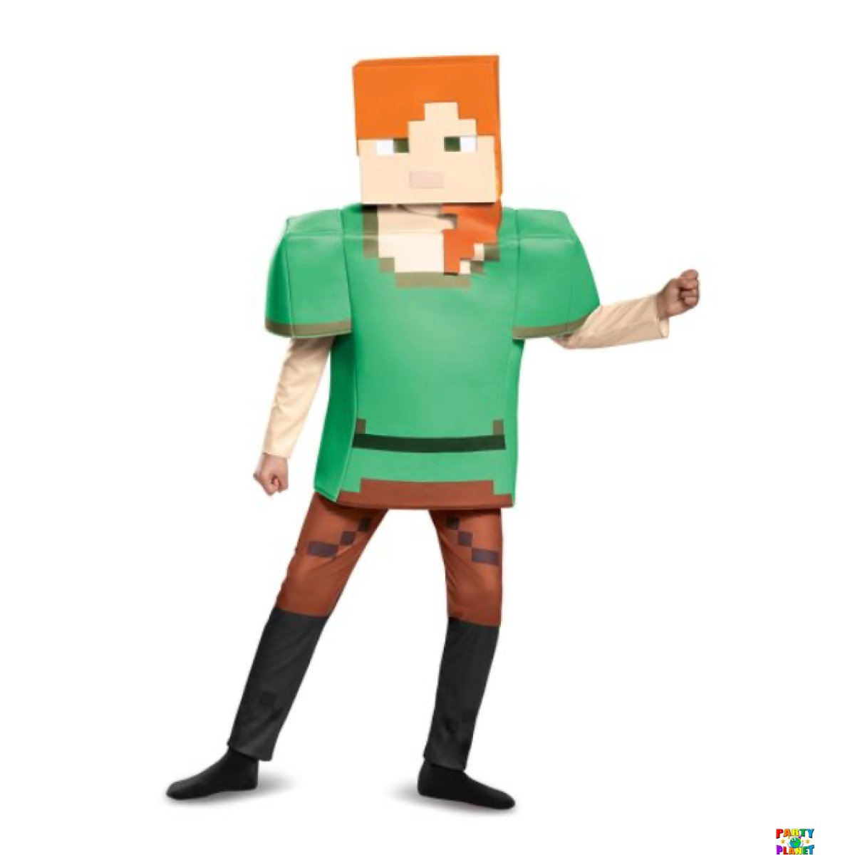 MINECRAFT ALEX DELUXE COSTUME L 10 TO 12 - Image 1