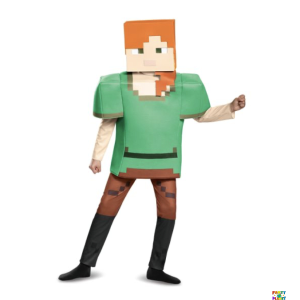 MINECRAFT ALEX DELUXE COSTUME L 10 TO 12