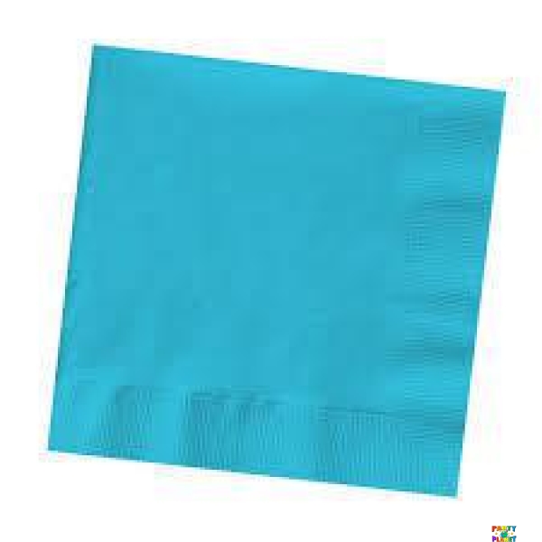 Bermuda Blue 3ply Beverage Napkin 50ct.