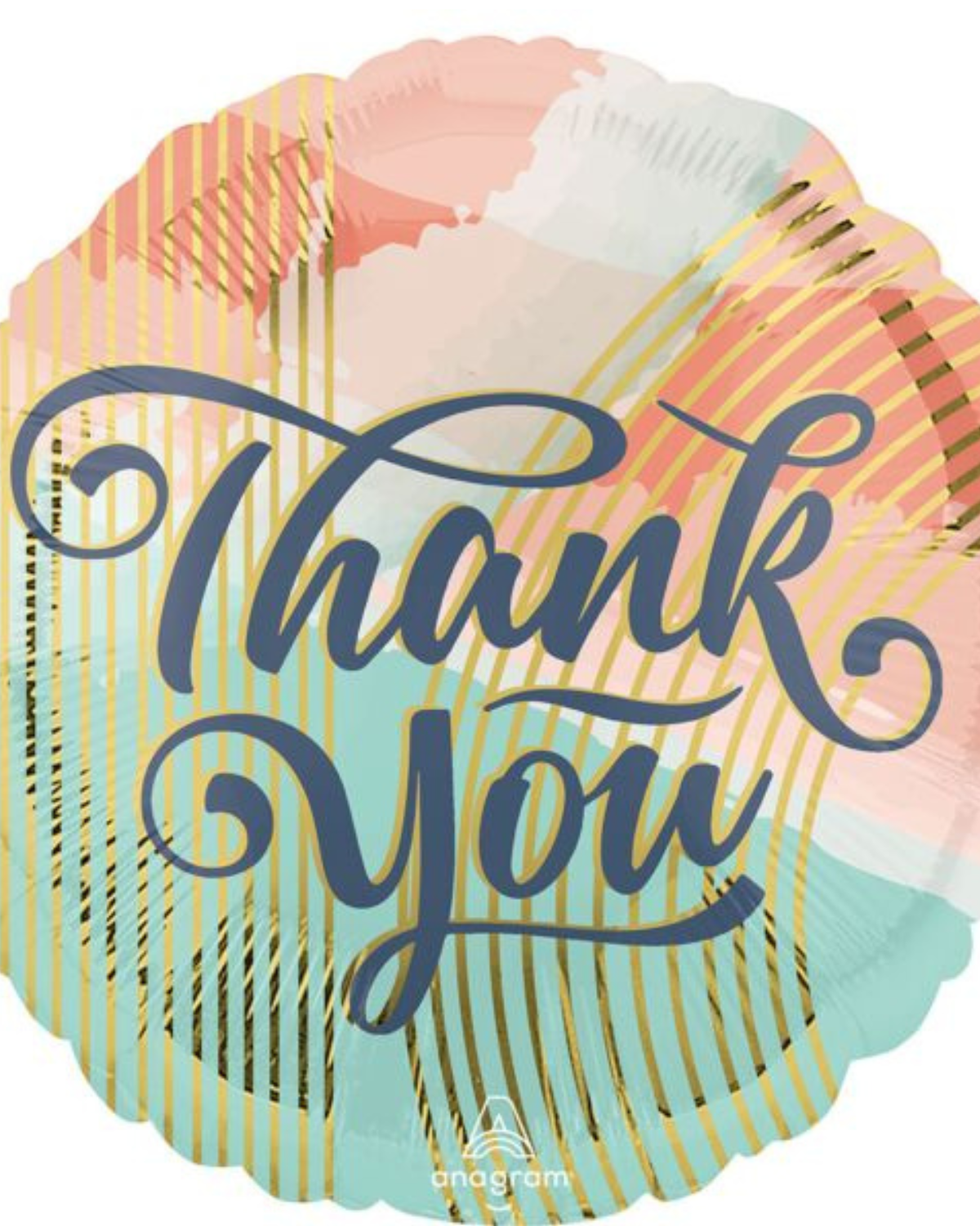 17" Thank You Pastel Clouds #380