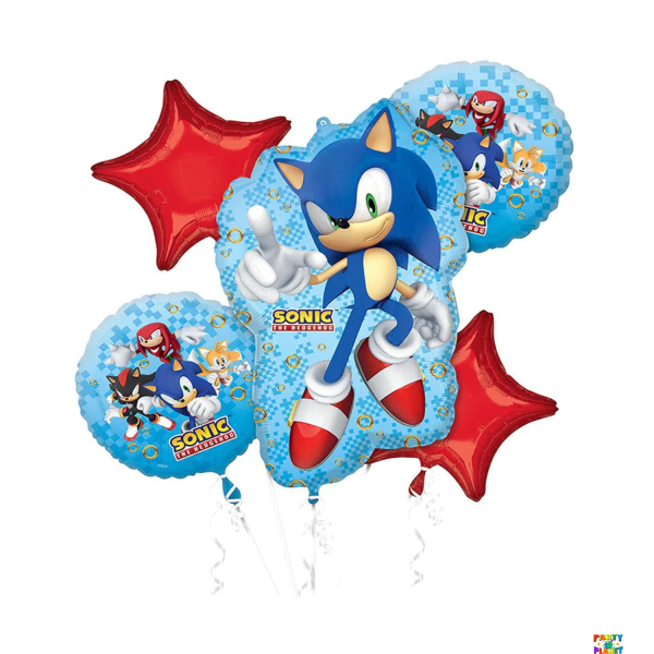 Sonic the Hedgehog 2 Balloon Bouquet
