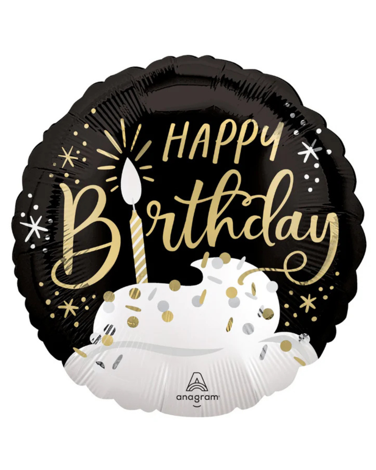 18" Satin Birthday Wishes Balloon #99