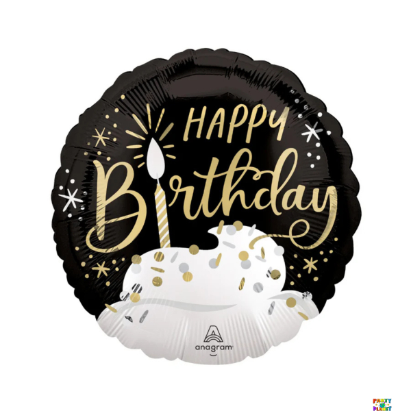 18" Satin Birthday Wishes Balloon #99