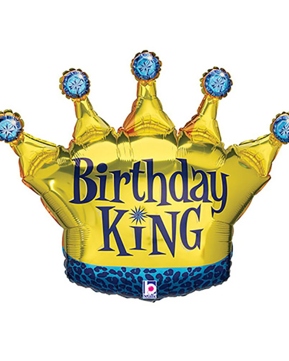36" Birthday King Balloon #77