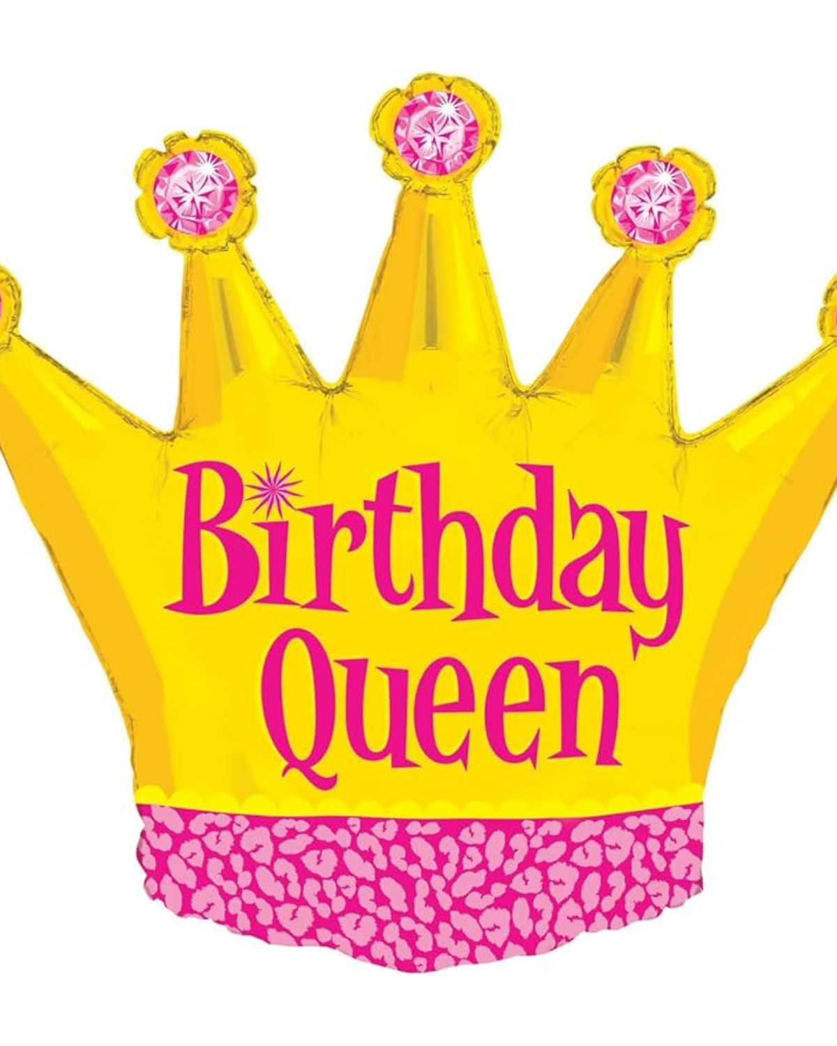 36" Birthday Queen Balloon #77
